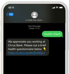 SMS to start